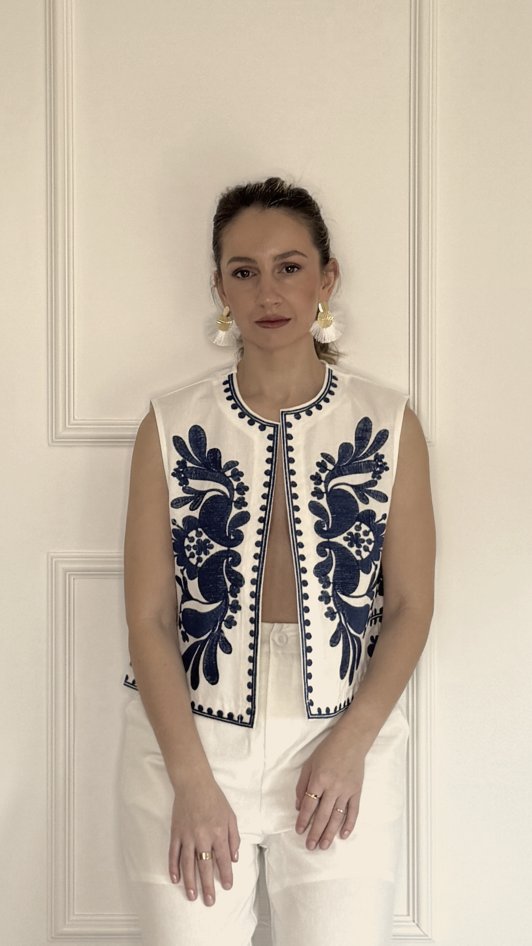 Conjunto mujer chaleco y pantalón modelo Jerez