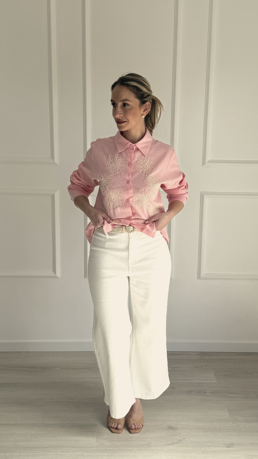 Camisa rosa mod .begoña