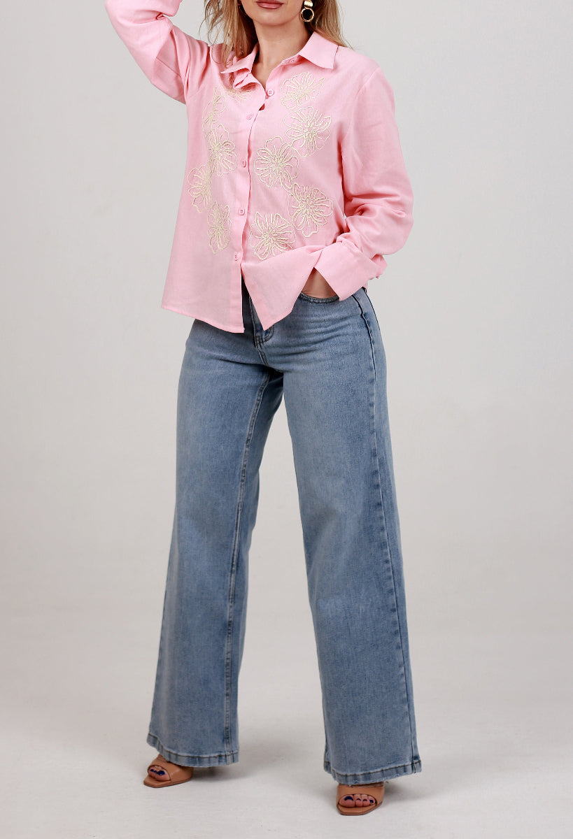 Camisa rosa mod .begoña