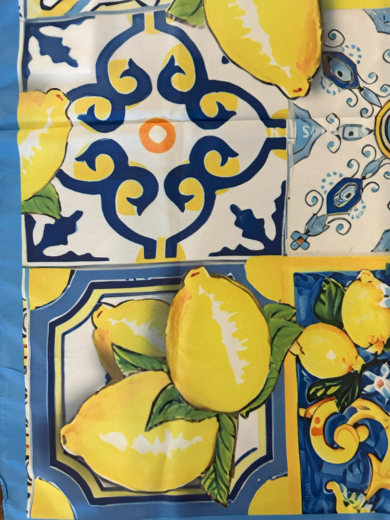 Pañuelo deseda Mod._"Limoneto"