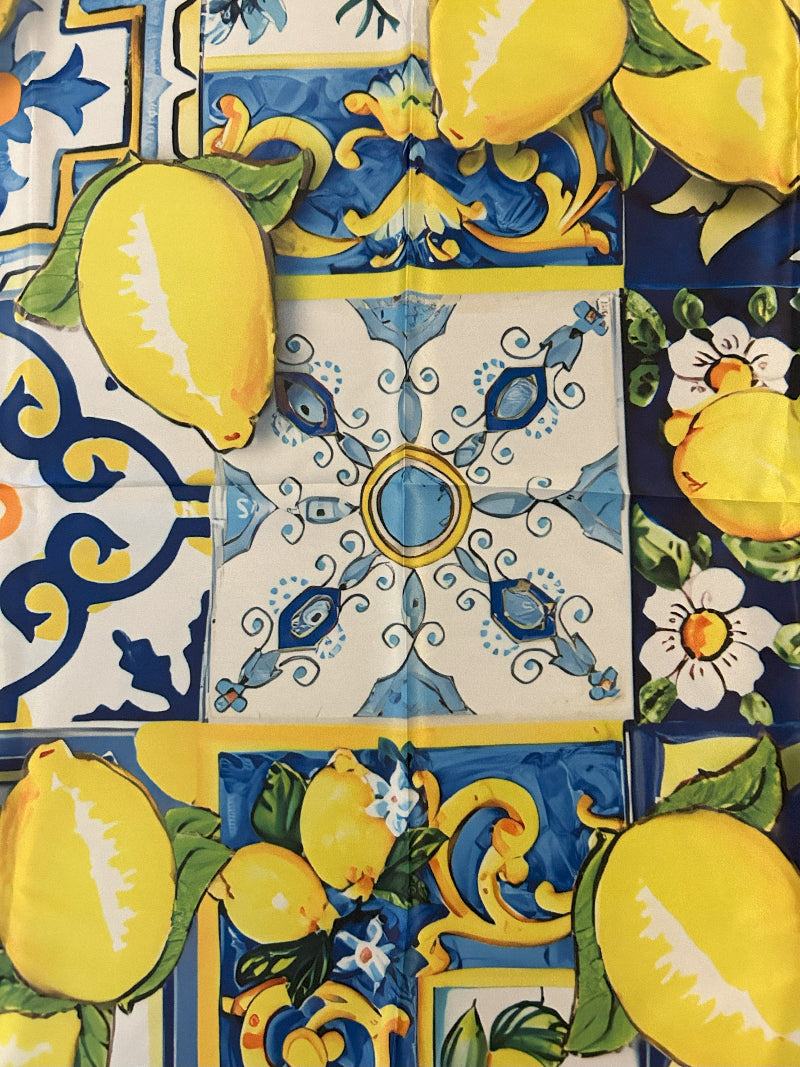 Pañuelo deseda Mod._"Limoneto"