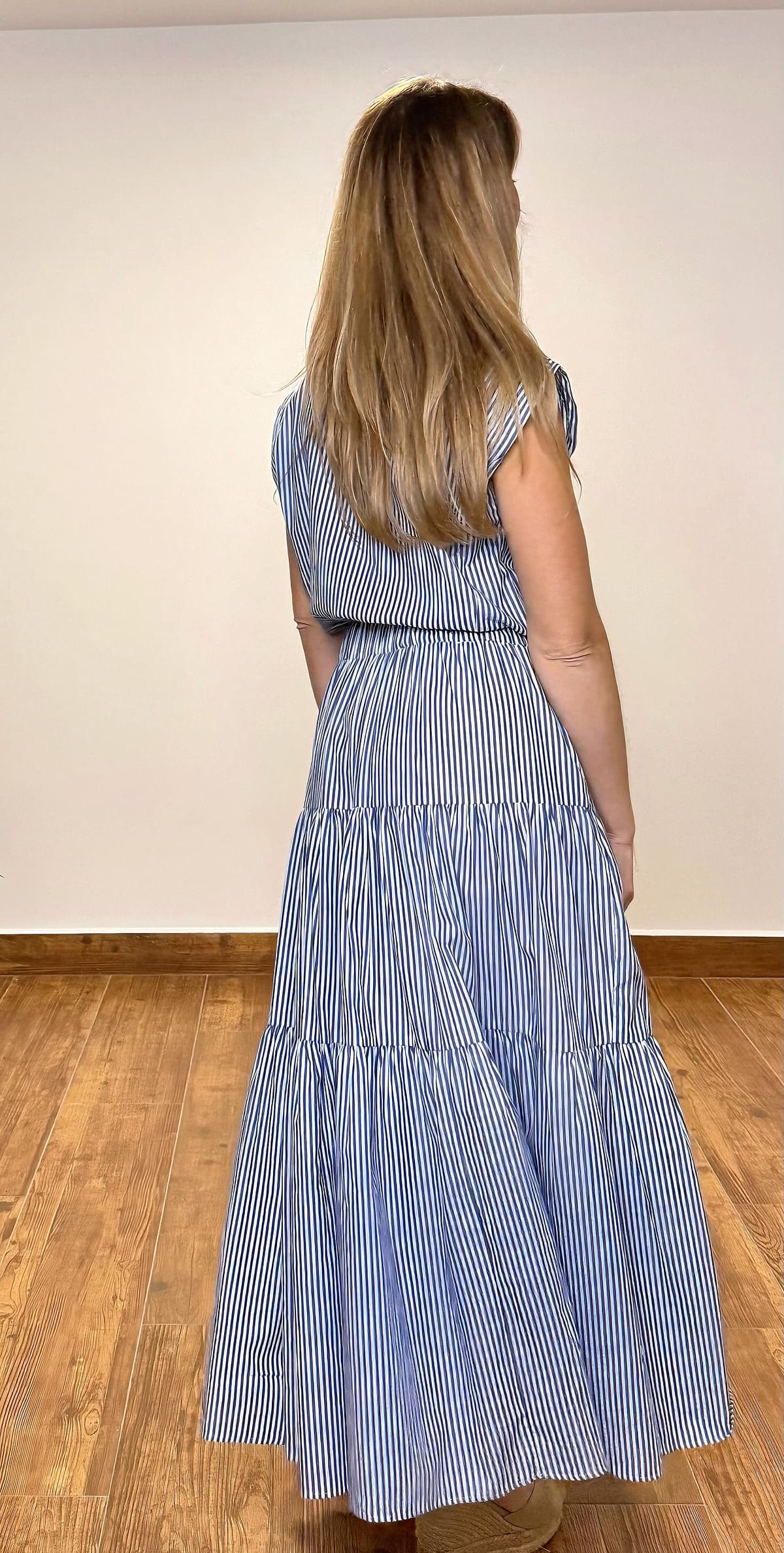 vestido costa azul