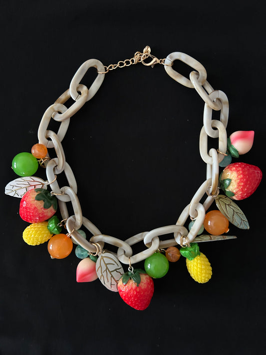 collar " Fiesta tropical"